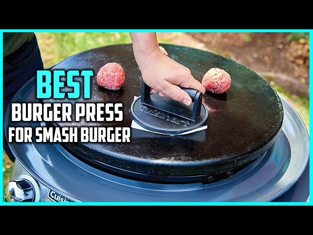 Cuisinart Smashed Burger Press, Cast Iron CISB-111 in 2023