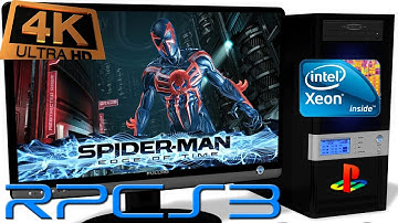 RPCS3 0.0.5 PS3 Emulator - Spider-Man: Edge of Time (4K UpScale) LLVM Vulkan #1