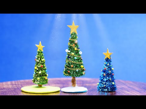 Diy Kits For Mini Christmas Tree Making Fun With Diy !new Year Christmas  Tree Diy Kits, Pipe Cleaner Fuzzy Wire Kit For Christmas Tree Making  Tutorial In Detail Page - Temu