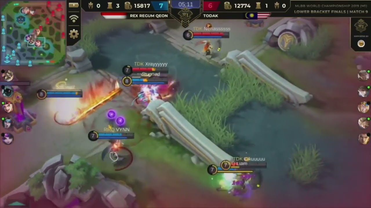 NOSTALGIA‼️FINAL LOWER BRACKET RRQ VS TODAK GAME 2 - MLBB M1 2019