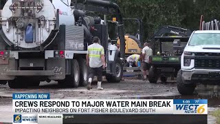 Boil water advisory in place after water main break in Kure Beach