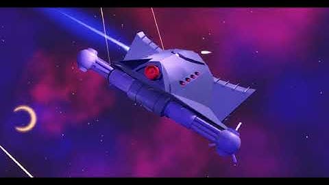 unity_エフェクト練習_ジムを宇宙にその３