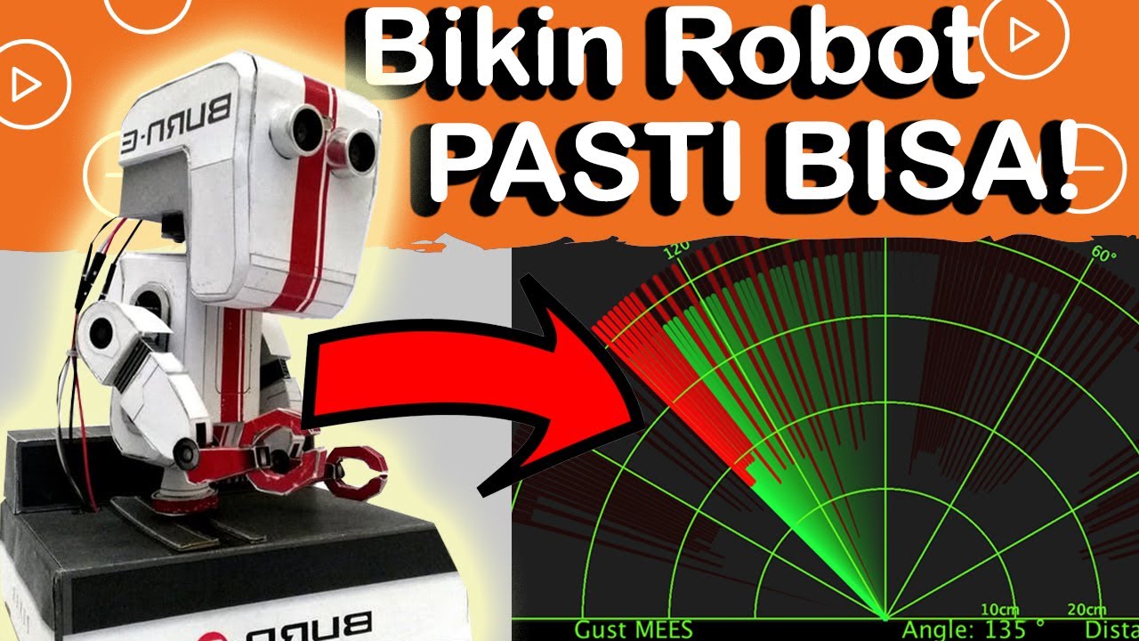 Gampang Cara Membuat Robot Radar Tutorial Membuat Robot Radar Arduino Project Indonesia Youtube