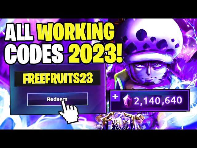 NEW* ALL WORKING CODES FOR FRUIT BATTLEGROUNDS IN OCTOBER 2023