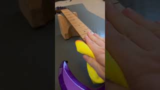 The absolute best tool for restringing guitars - Ernie ball winder #asmr