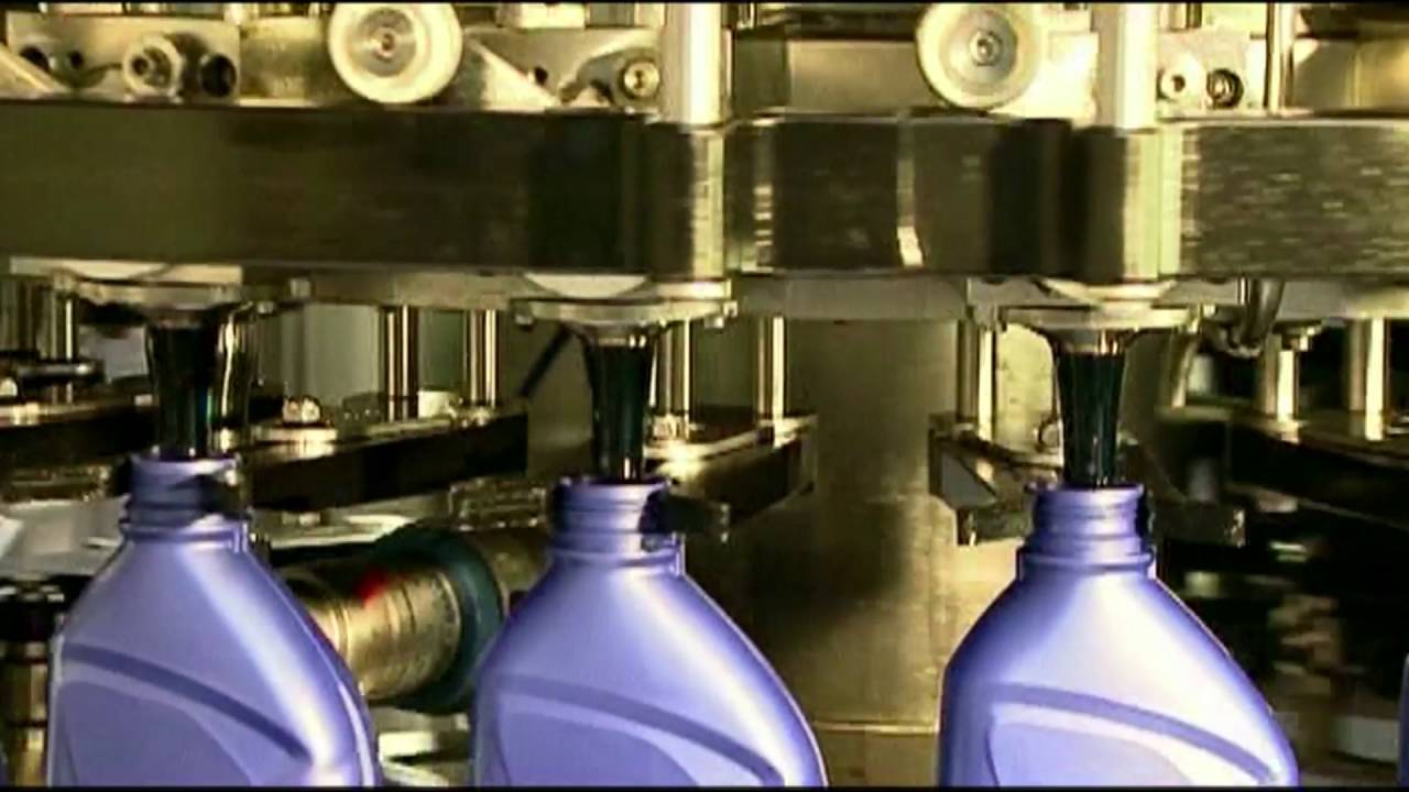 CFT Group's Lube Oil filling line featuring MRV filling technology