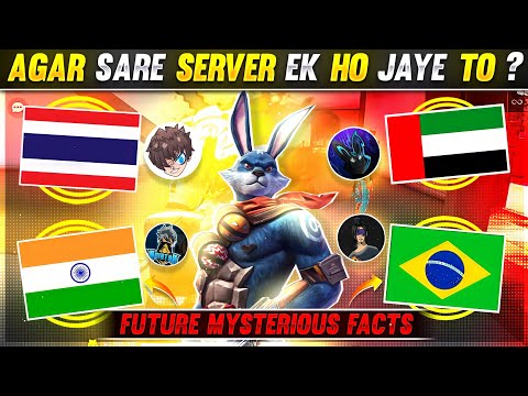 AGAR SARE SERVER EK HO JAYE TO ? 😱 || FUTURE MYSTERIOUS FACTS || GARENA FREE FIRE