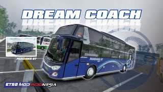 Hotel Berjalan!! Pandawa 87 Jetbus Dream Coach Start Terminal Poris || ETS2 INDONESIA