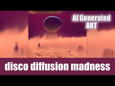 Disco Diffusion generated animation (AI) - 