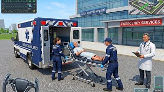 Ambulance City Rescue Simulator 3d - 911 US Emergency Ambulance Android Gameplay - Paramedic Life screenshot 1