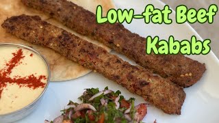 Low-fat Beef Kabab Recipe | How To Make Soft Kabab | Beef Kababs 