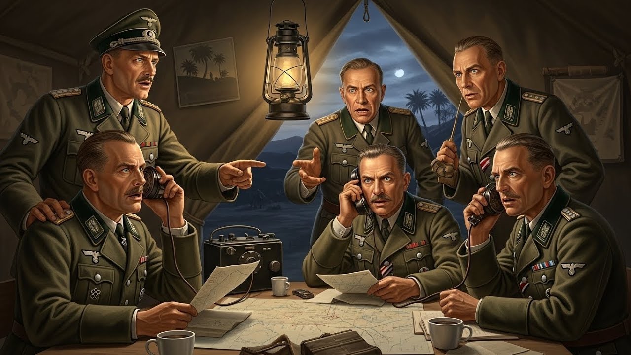 Немецкие офицеры в Африке были шокированы, когда американцы высадились и подожгли всю историю Вто...