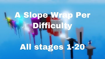 A Slope Wrap Per Difficulty | All stages 1-20