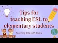 ESL Teaching Tips Quiz