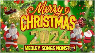 NONSTOP CHRISTMAS SONGS MEDLEY DISCO TRAXX 2023-2024⛄NEW CHACHA TIKTOK CHRISTMAS DISCO REMIX 2024