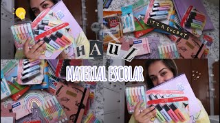 ¡HAUL MATERIAL ESCOLAR 2021/2022!