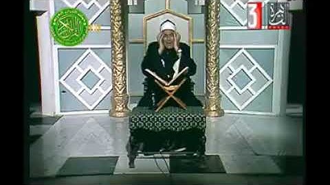 تلاوة مرئية نادرة - للشيخ احمد محمد عامر