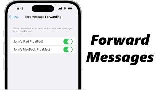 How To Forward Text Messages On iPhone screenshot 5