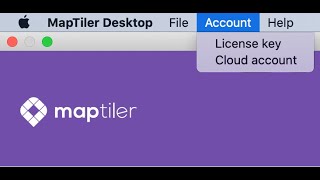MapTiler: Activation and deactivation of licence