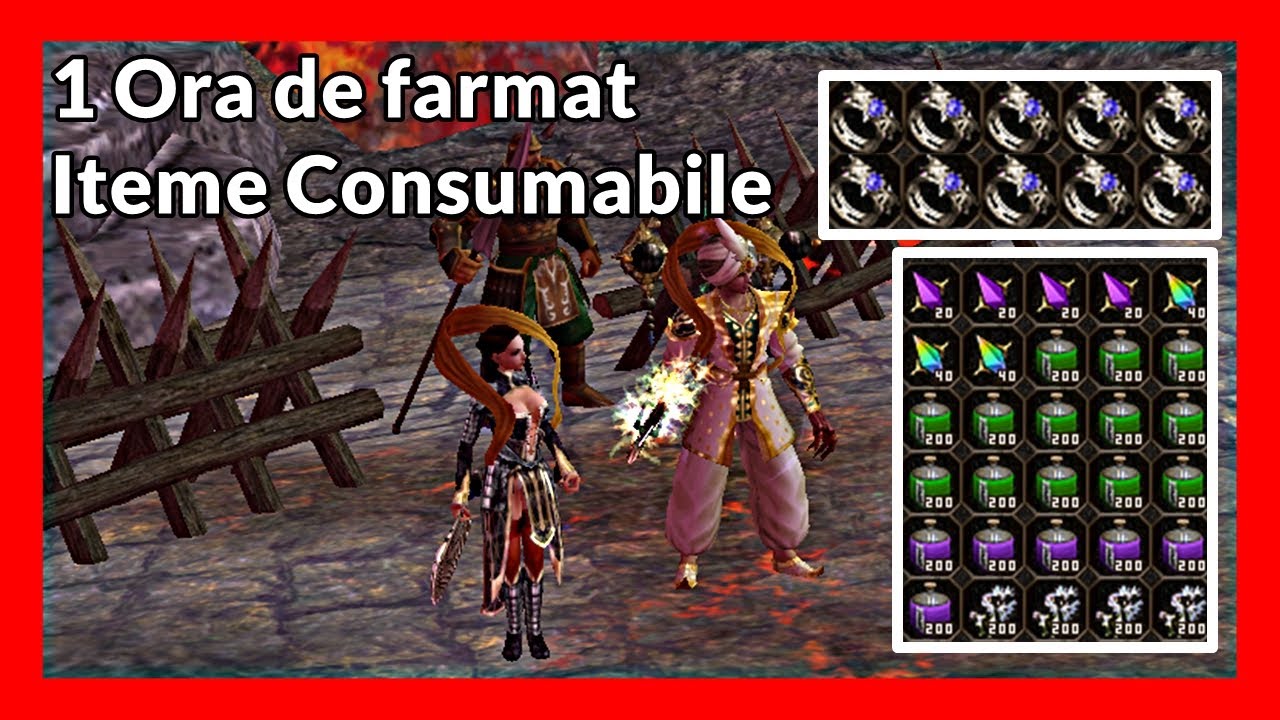 1 Ora de farmat la '' Iteme Consumabile'' : Metin2ro Romania