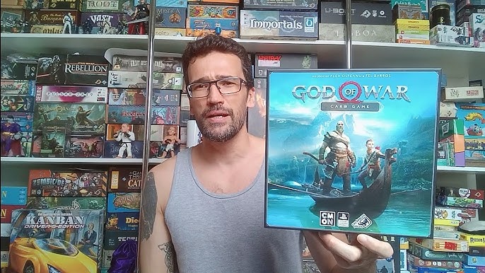 God of War- Card game- Tutorial em Português- Aprenda Jogando- Cenário 1 -  Os Viajantes Playstation 
