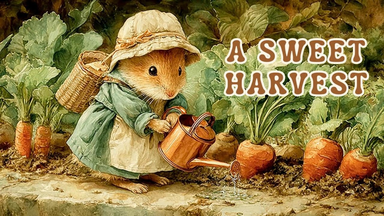 [Celtic Music] A Mouse's Quiet Morning in the Garden 🌿 │ Gentle Celtic Music for Reading & Relaxing