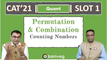 Quant #78 | CAT 2021 Solution | Slot 1 | Counting Numbers (Permutation & Combination)
