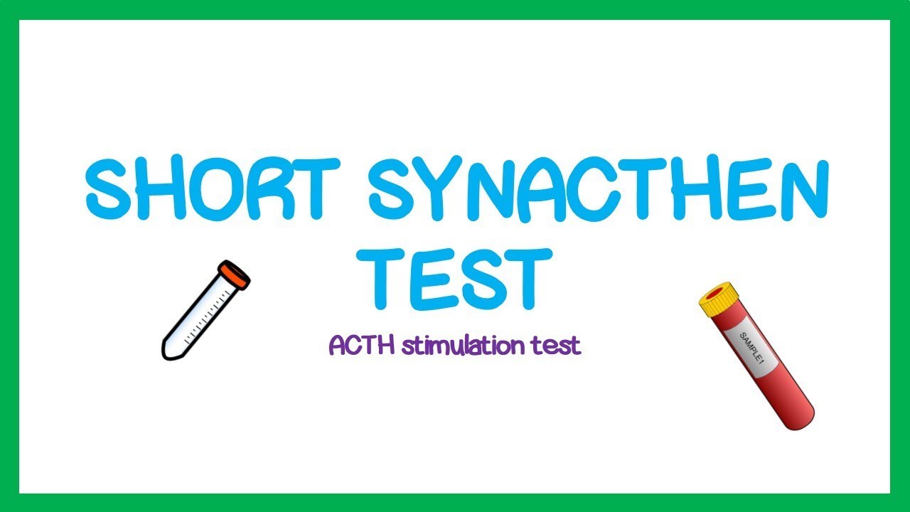 SHORT SYNACTHEN TEST ACTH Stimulation Test Made Simple YouTube SHORT SYNACTHEN TEST ACTH Stimulation Test Made Simple YouTube
