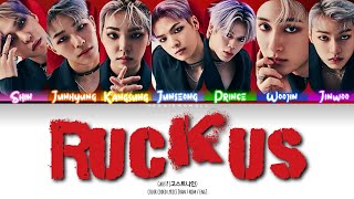 GHOST9 (고스트나인) - 'RUCKUS' Color Coded Lyrics [HAN / ROM / ENG] Resimi