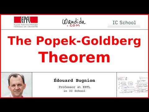The Popek-Goldberg Theorem | Édouard Bugnion