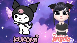 🎀My Talking Angela Vs Kuromi🖤||🥀 Sugar Rush Event Gameplay✨.