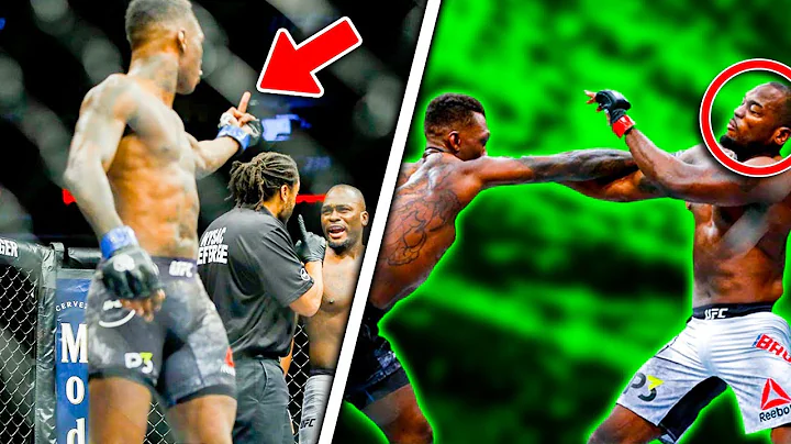 TRASH TALK GONE WRONG: Israel Adesanya HUMBLES Derek Brunson