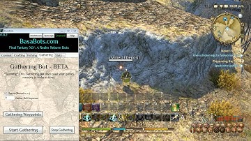 FFXIV Bot - Gathering Bot Update v1.8.2 - BasaBots.com