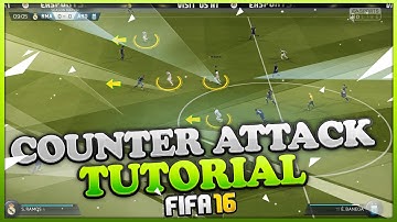 FIFA 16 How to Build Effective Counter Attacks Tutorial / Best Techniques / Best Tips & Tricks