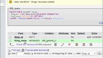 Auto Increment with MySQL in PHPMyAdmin