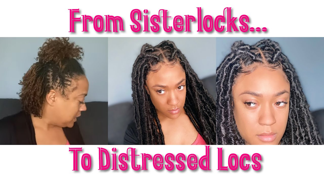 Full Lace Locs with No Edges, No Glue and No Pain! YouTube