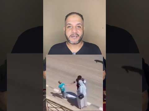 شهامة وجدعنة رجل المرور في الشارع 