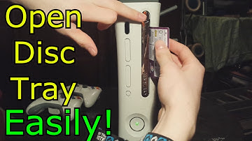 Open Stuck Xbox 360 Disc Tray 4 ways!!!