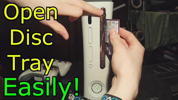 Open Stuck Xbox 360 Disc Tray 4 ways!!!