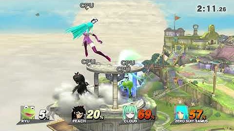 Smash Mods for Wii U:  4 Player Mega battle