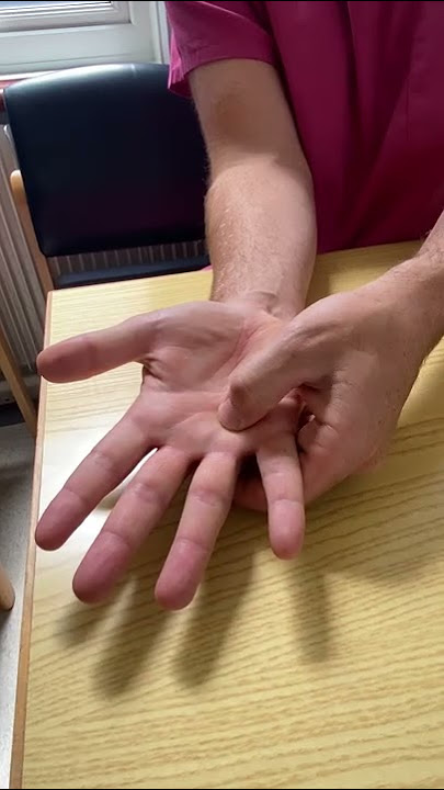 Trigger finger Transverse Friction