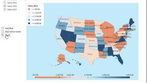 Choropleth Map Transitions