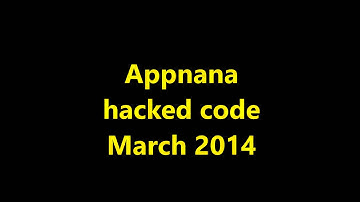 Appnana hacked code 1,000,000 points