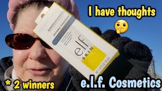 HEY GUYS 👋👋 Trying The e.l.f Cosmetics Suntouchable Sunscreen? I have some thoughts!  Winners picked