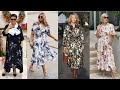 Floral print is 2022 fashion trend: how to style floral print dresses + trendy footwear of a season