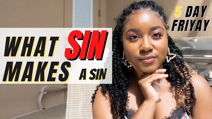 WHAT MAKES A SIN A SIN? | IS IT REALLY A SIN?