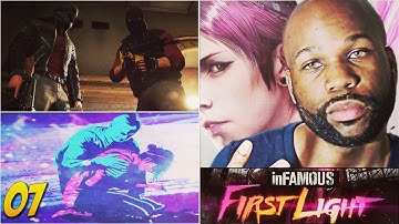 inFamous First Light Walkthrough Gameplay Part 7 -  Kingpin of Seattle / Gamma Arena