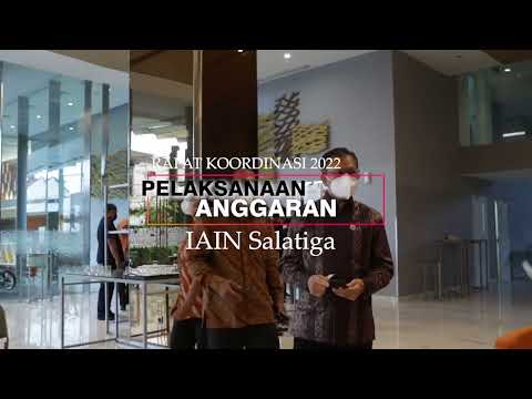 IAIN SALATIGA || RAPAT ANGGARAN || LAUNCHING APLIKASI SMART || 2022