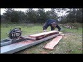 Making and Using a Cheap Chainsaw Mill