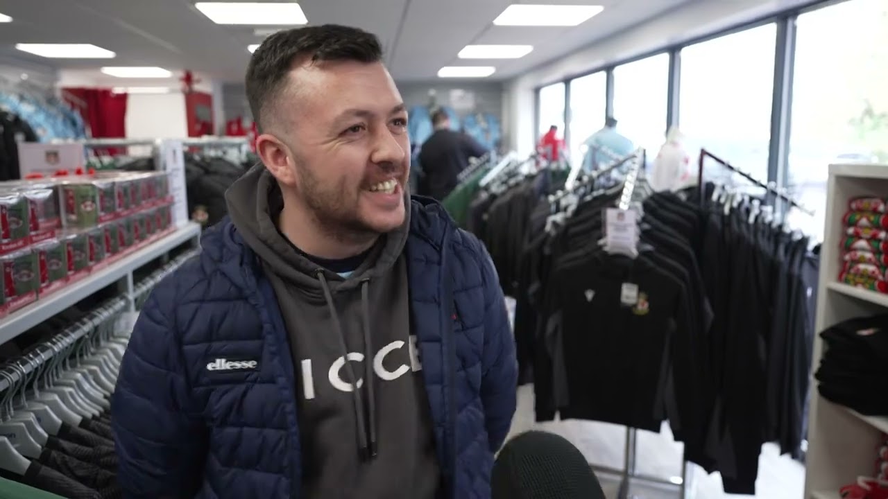 BEHIND THE SCENES AT WREXHAM AFC AHEAD OF FA CUP CLASH